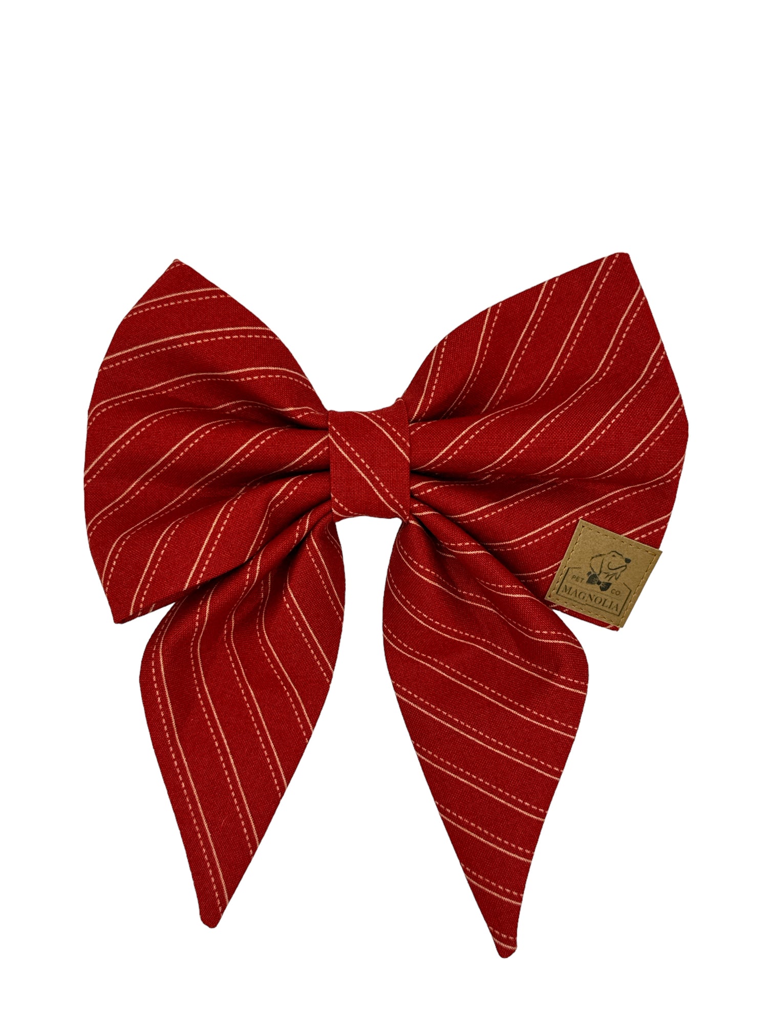 This striking accessory features a deep maroon background accentuated by elegant golden diagonal stripes, creating a sophisticated and stylish appearance